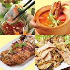 ☆★☆フリー選択アジアンコース☆★☆お好きなお料理7種　2時間飲み放題付　3850円