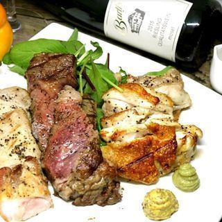 【時間無制限飲み放題付き】★和牛食べつくし8000円(税込)コース（お料理８品）★