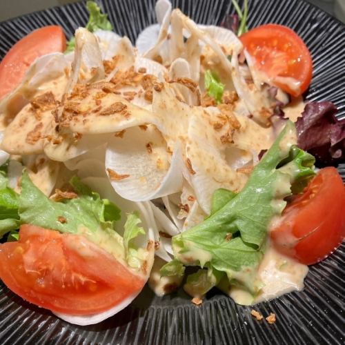 シャキシャキ大根サラダ